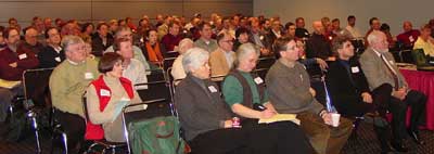 crowd of people for 2003 kickoff meeting